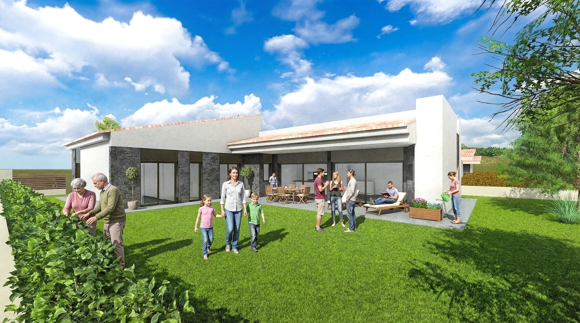 GROUND FLOOR HOUSE, PROJECT FOR IMMEDIATE CONSTRUCTION IN MAIÀ DE MONTCAL